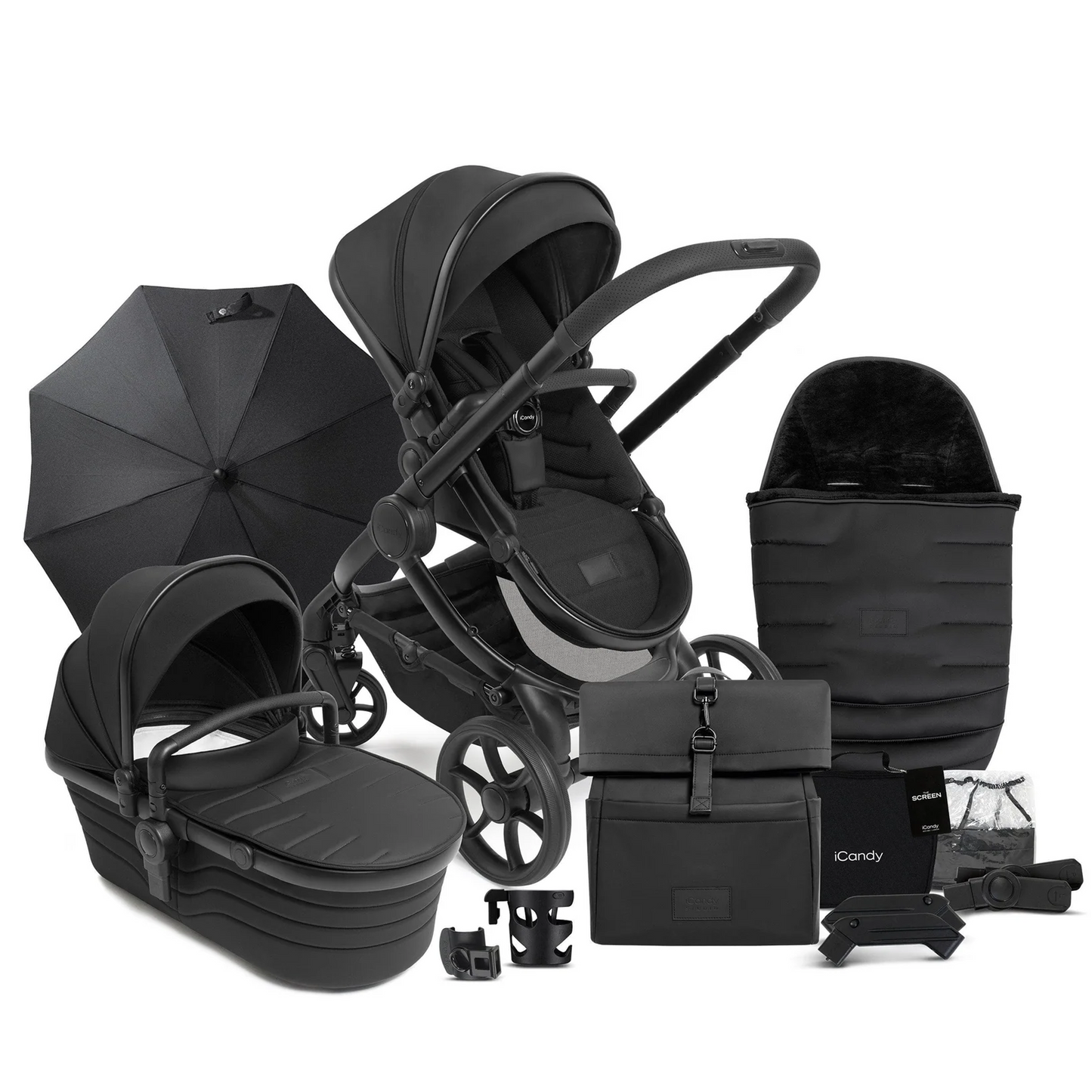 iCandy Peach 7 Studio Complete Buggy Bundle with Maxi Cosi Pebble Pro2 and Familyfix Pro Base