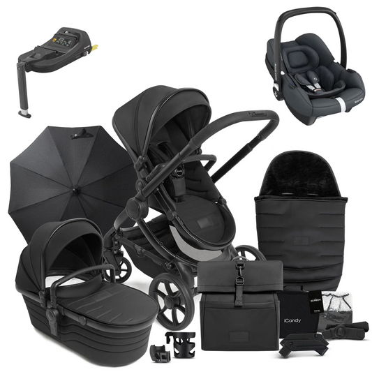 iCandy Peach 7 Studio Complete Buggy Bundle with Maxicosi Cabriofix Car Seat and Base