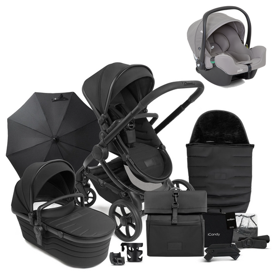 iCandy Peach 7 Studio Complete Buggy Bundle with Joie iSnug Car Seat