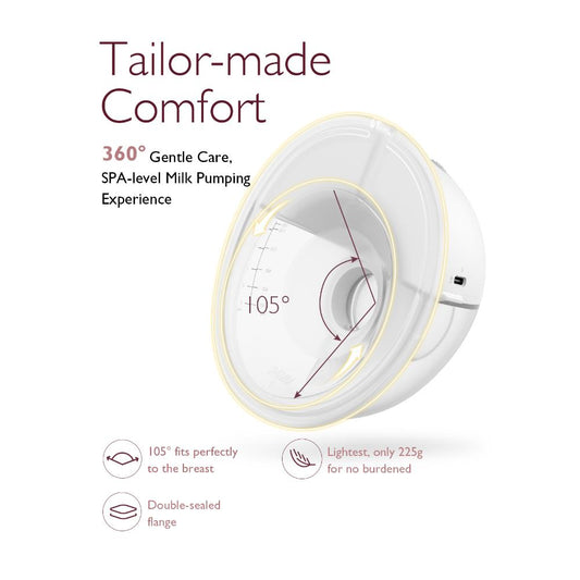 Momcozy M5 Breast Pump Single Grey