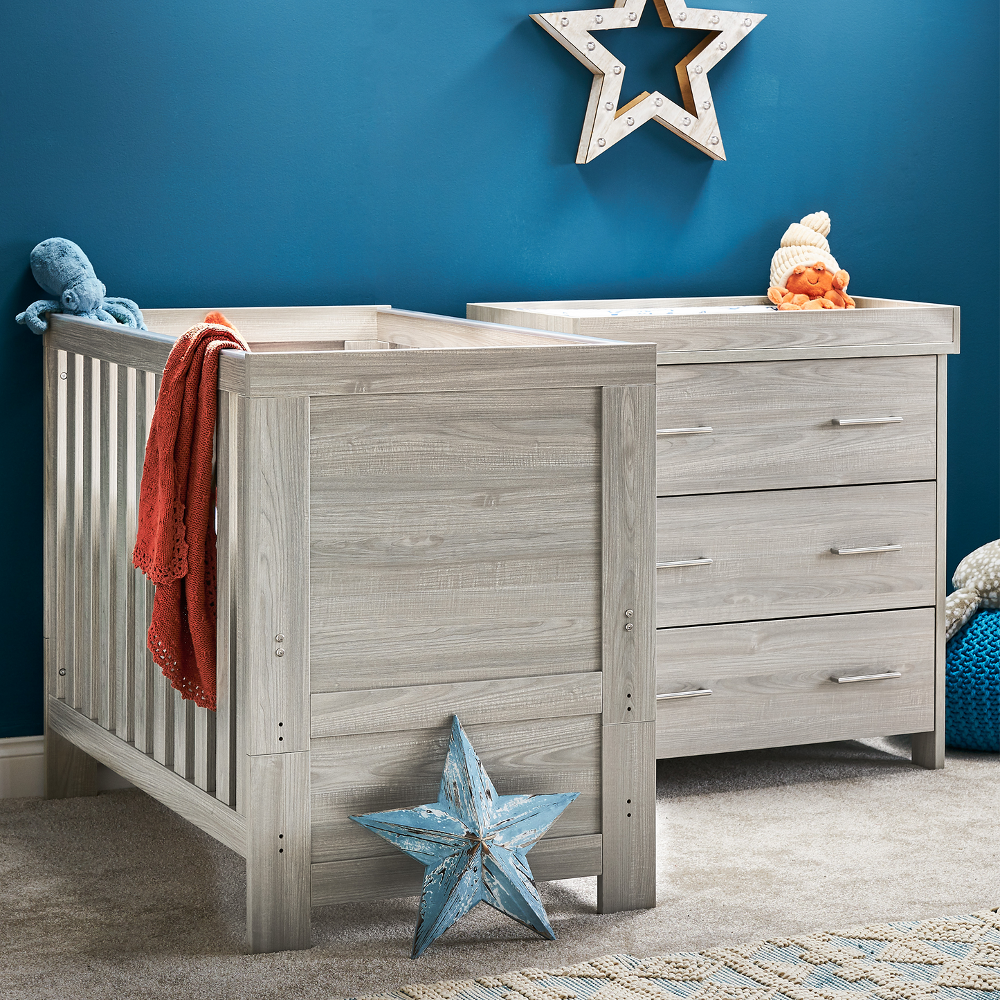 Obaby Nika Mini Cot Bed