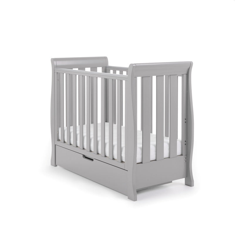 Obaby Stamford Space Saver 3 Piece Room Set with Cot Bed, Dresser Changer and Wardrobe
