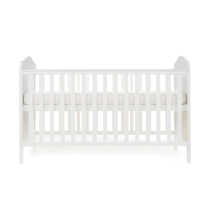 Obaby Whitby 3 Piece Room Set with Cot Bed, Changing Unit & Wardrobe