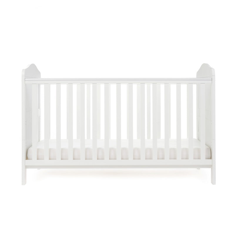 Obaby Whitby 3 Piece Room Set with Cot Bed, Changing Unit & Wardrobe