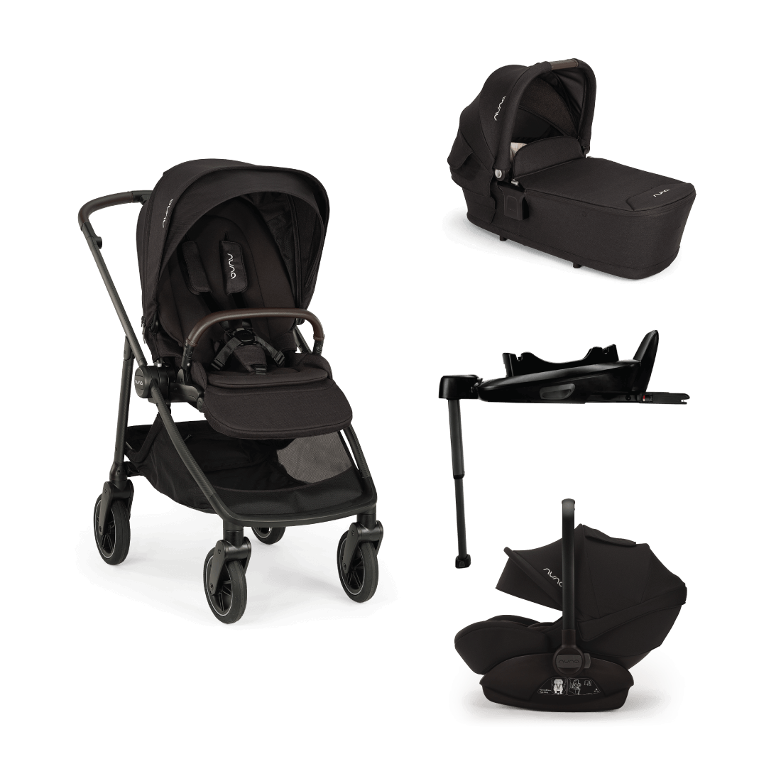 Nuna SWIV with LYTL Carrycot & ARRA next bundle