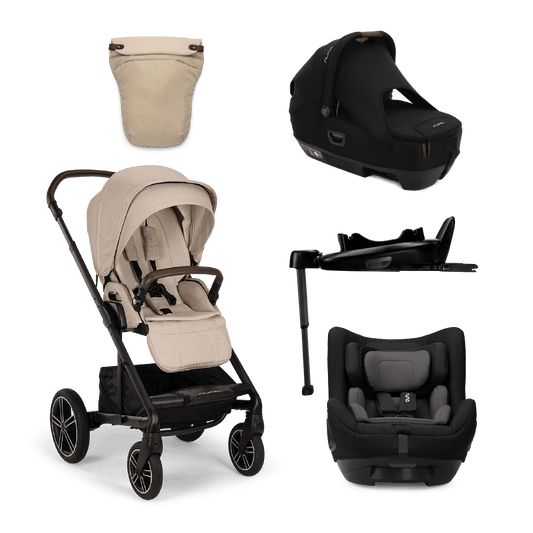 Nuna MIXX Next Bundle with Nuna CARI & TODL Car Seats & Nuna Base Next