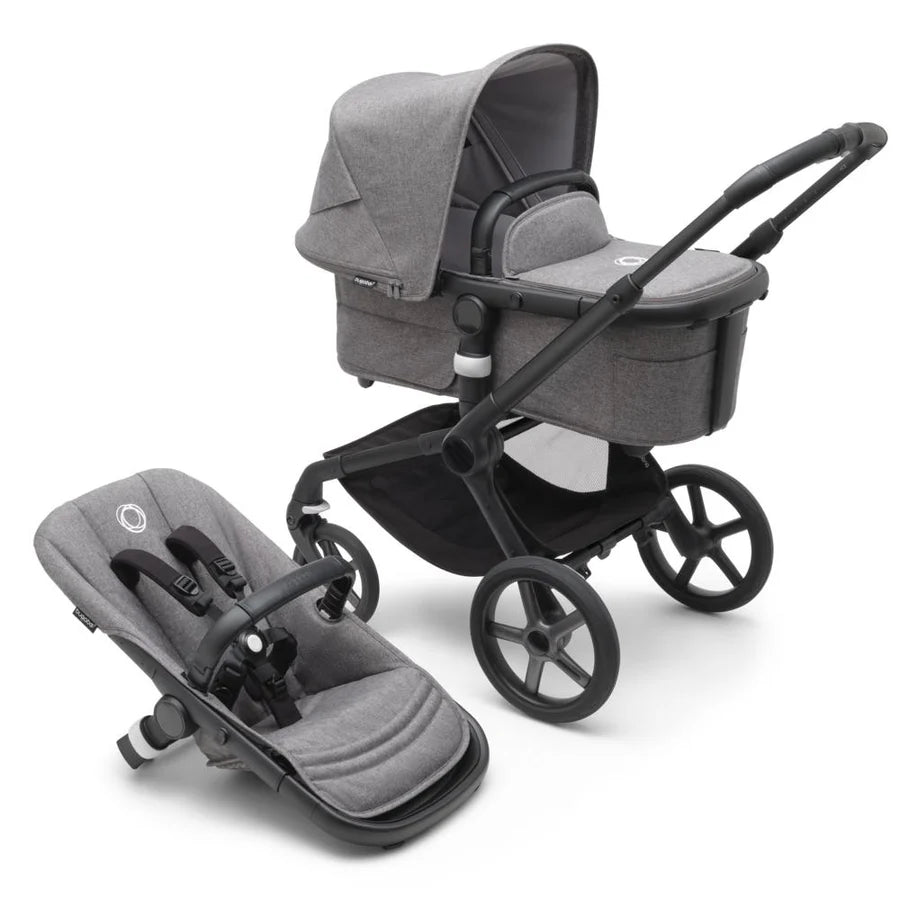 Bugaboo Fox 5 Black/Grey Melange