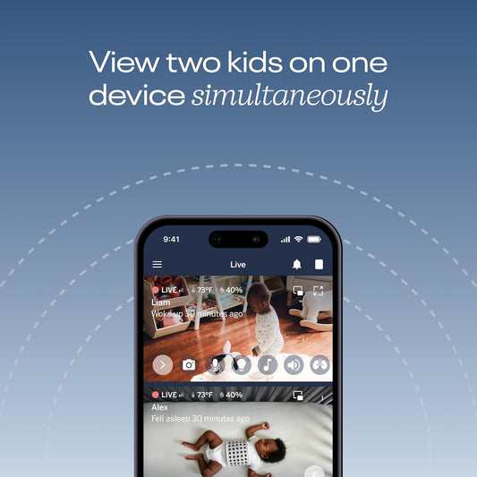 Nanit Pro Camera Monitor and Flex Stand Duo