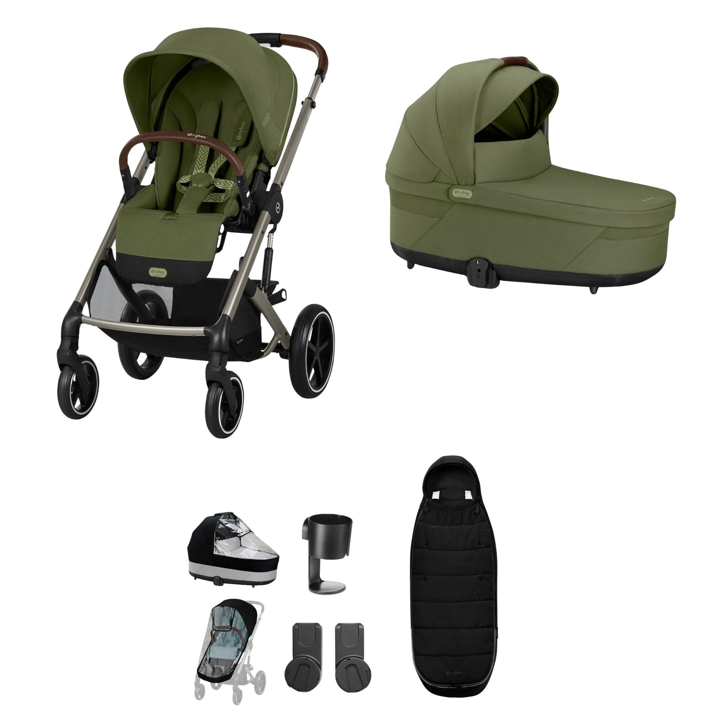 Cybex Balios S Lux 8-piece Buggy Bundle