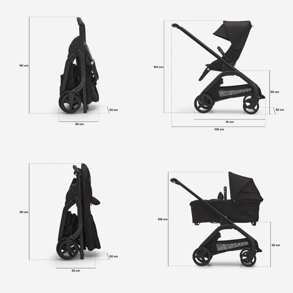 Bugaboo Dragonfly Pushchair and Bassinet