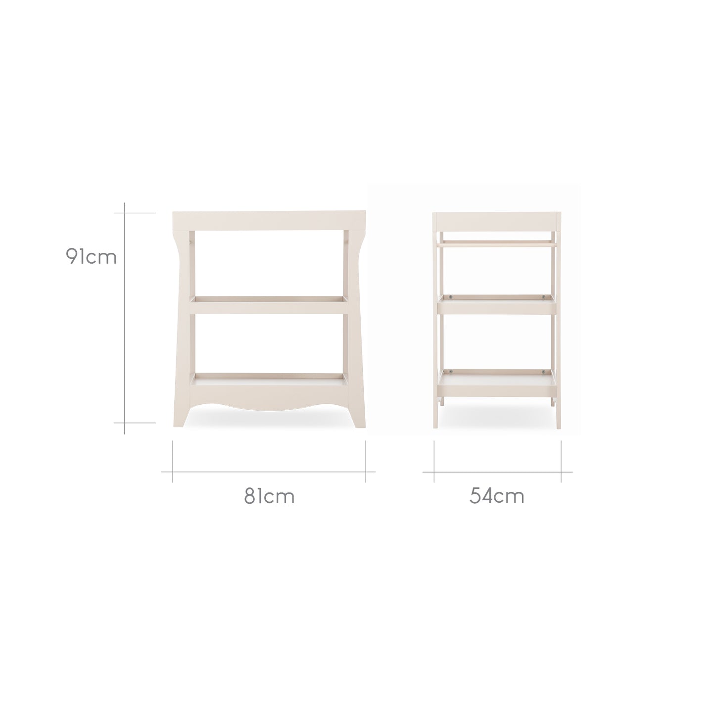 CuddleCo Clara Mini 2 Piece set with Cotbed and Dresser