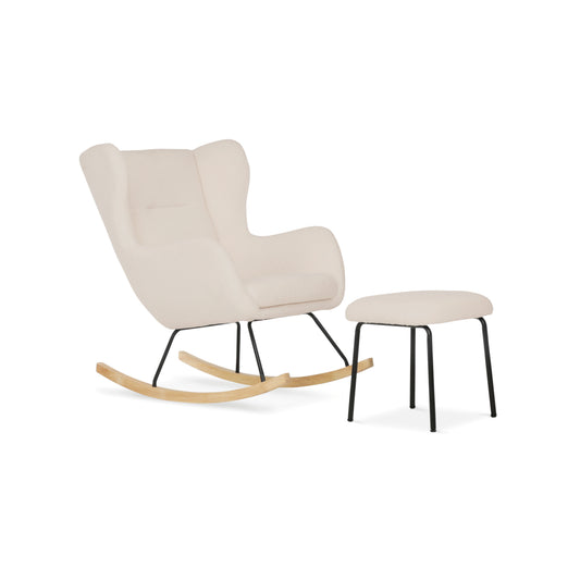 CuddleCo Marley Nursing Chair and Foot Stool