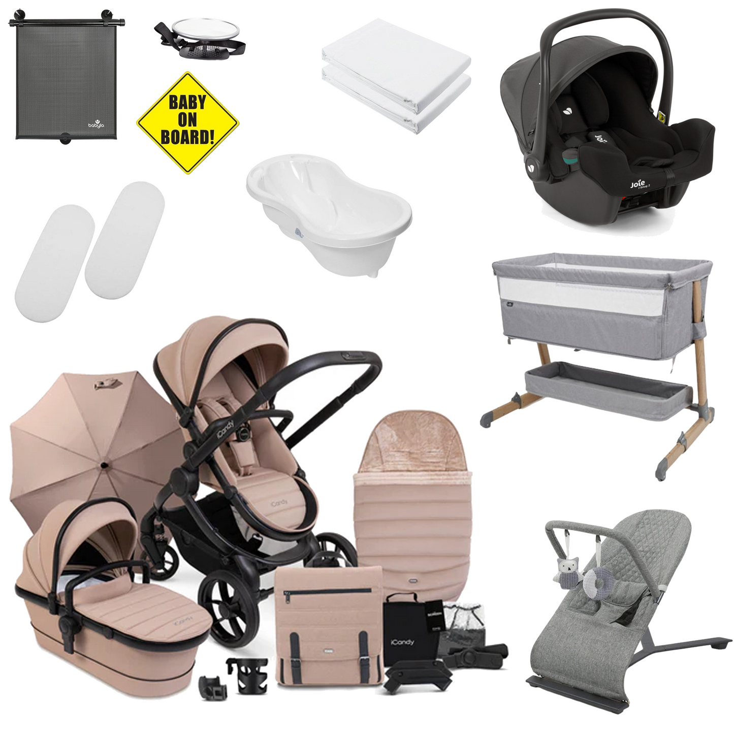 iCandy Peach 7 Complete Newborn Bundle
