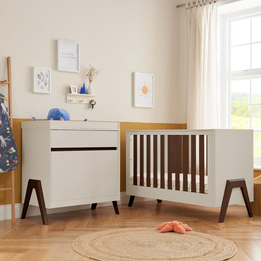 Tutti Bambini Fuori 2 Piece with Cot Bed and Dresser