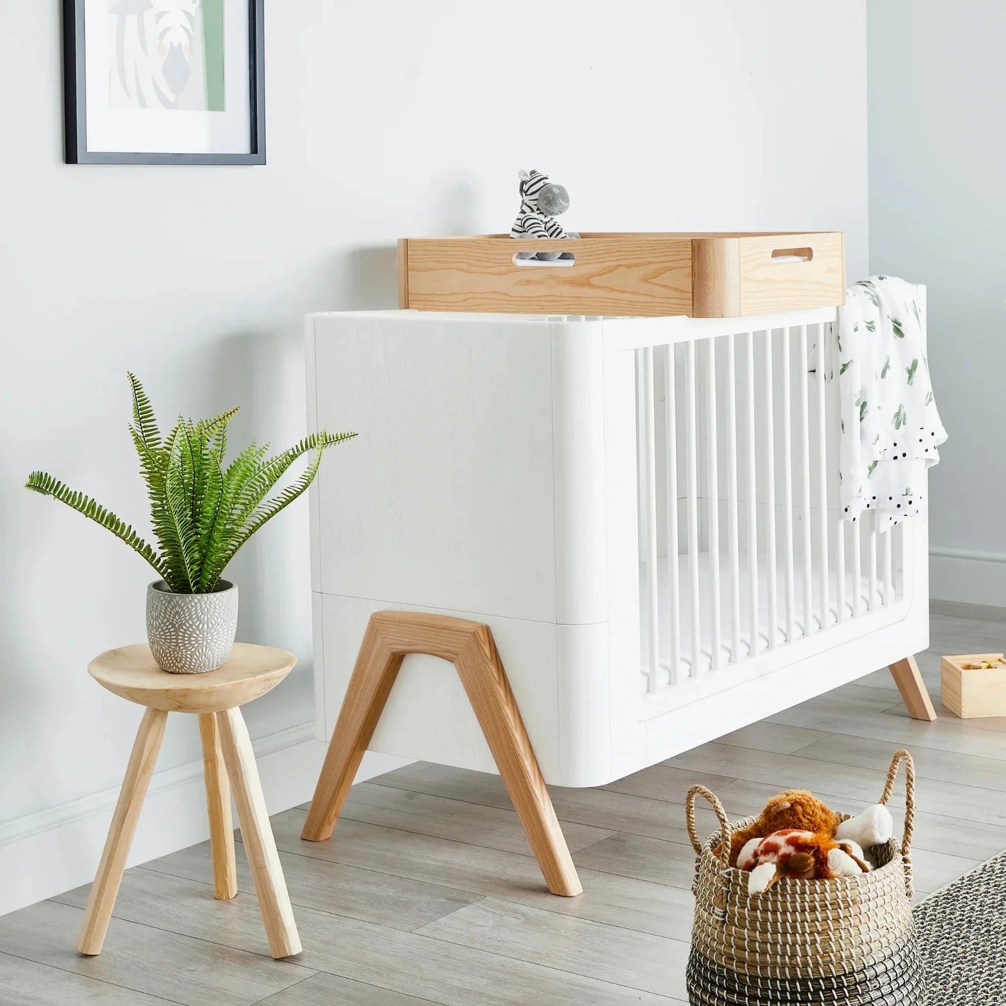 Gaia Baby Hera 3pc Roomset - Cot Bed,Dresser & Wardrobe