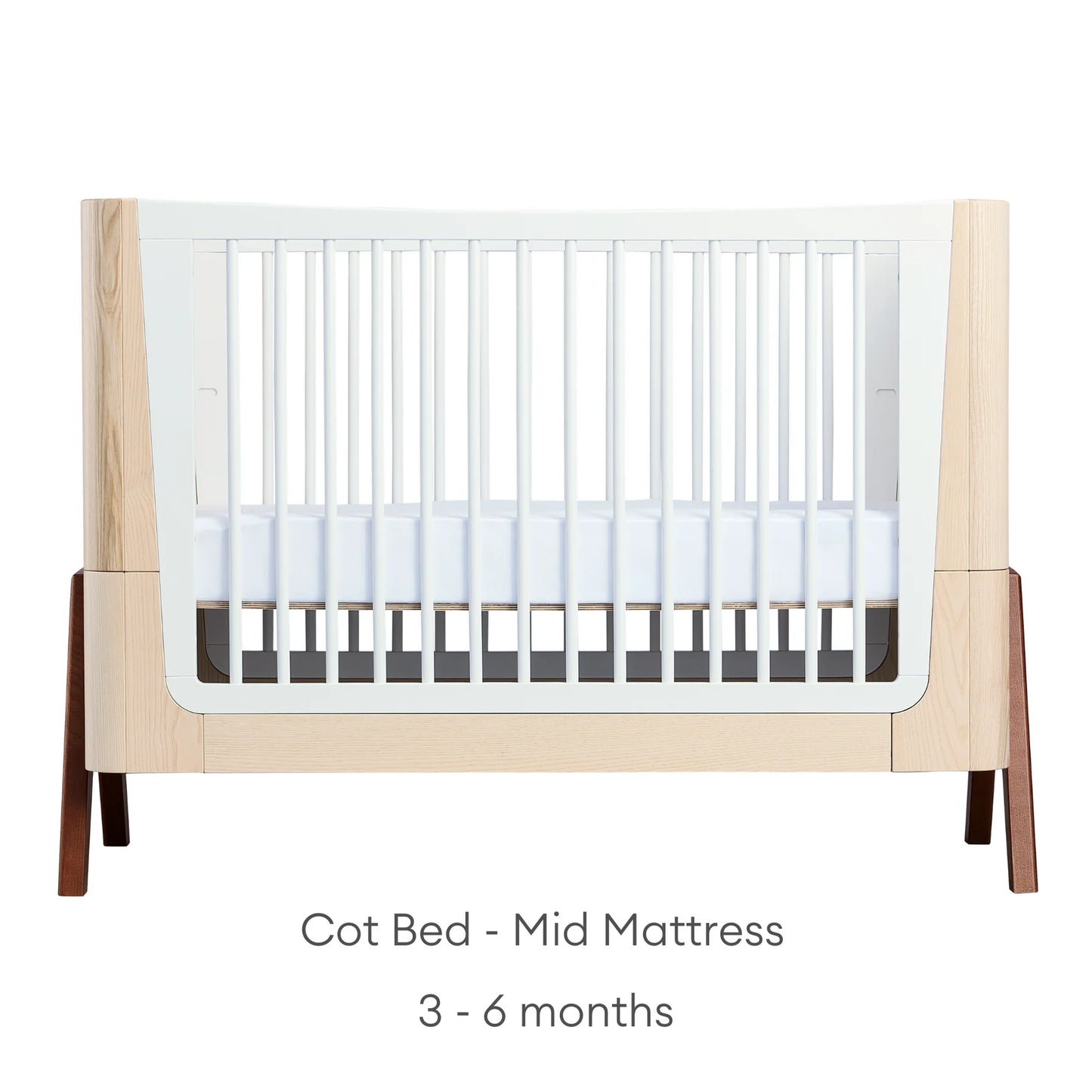 Gaia Baby Hera 2 Piece Set with Crib and Cot