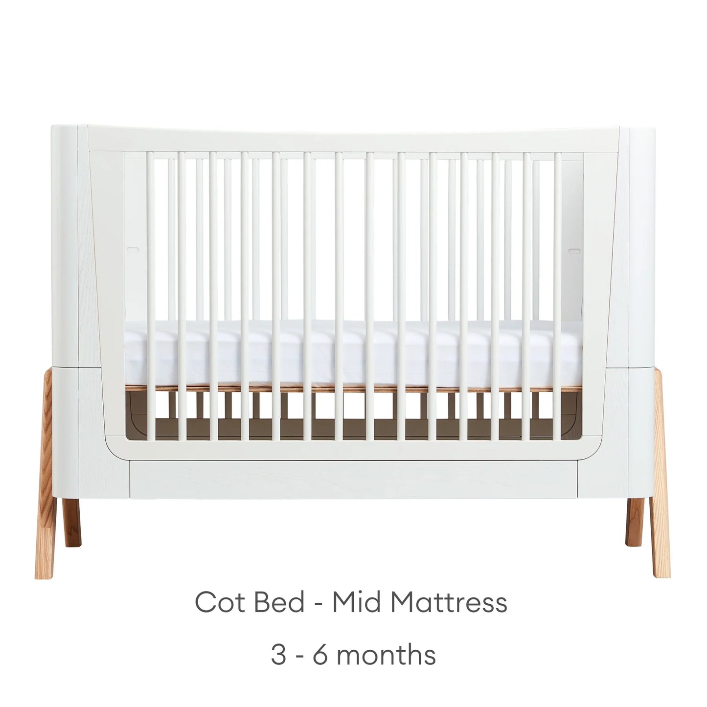 Gaia Baby Hera 3pc Roomset - Cot Bed,Dresser & Wardrobe