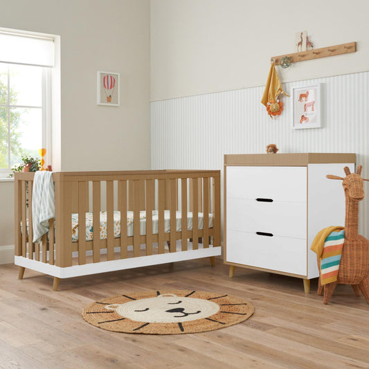 Tutti Bambini Hygge 2 Piece with Cot Bed and Dresser