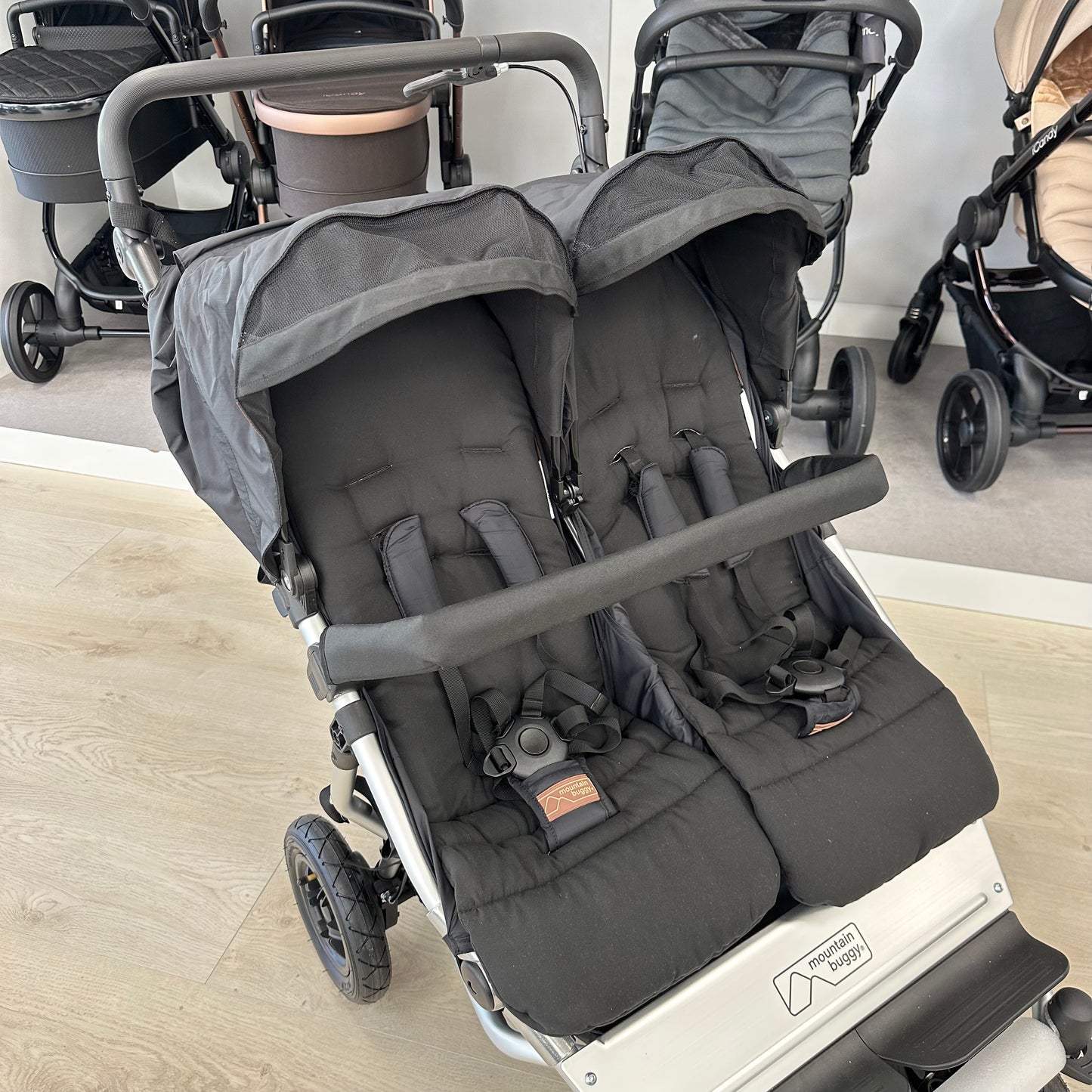 Ex Display Mountain Buggy Duet - Black