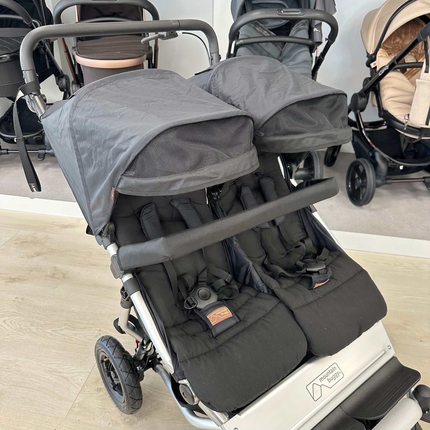 Ex Display Mountain Buggy Duet - Black