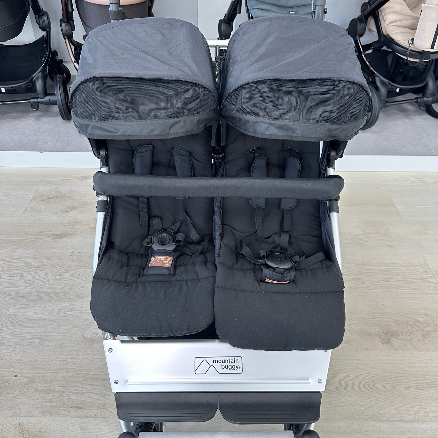 Ex Display Mountain Buggy Duet - Black