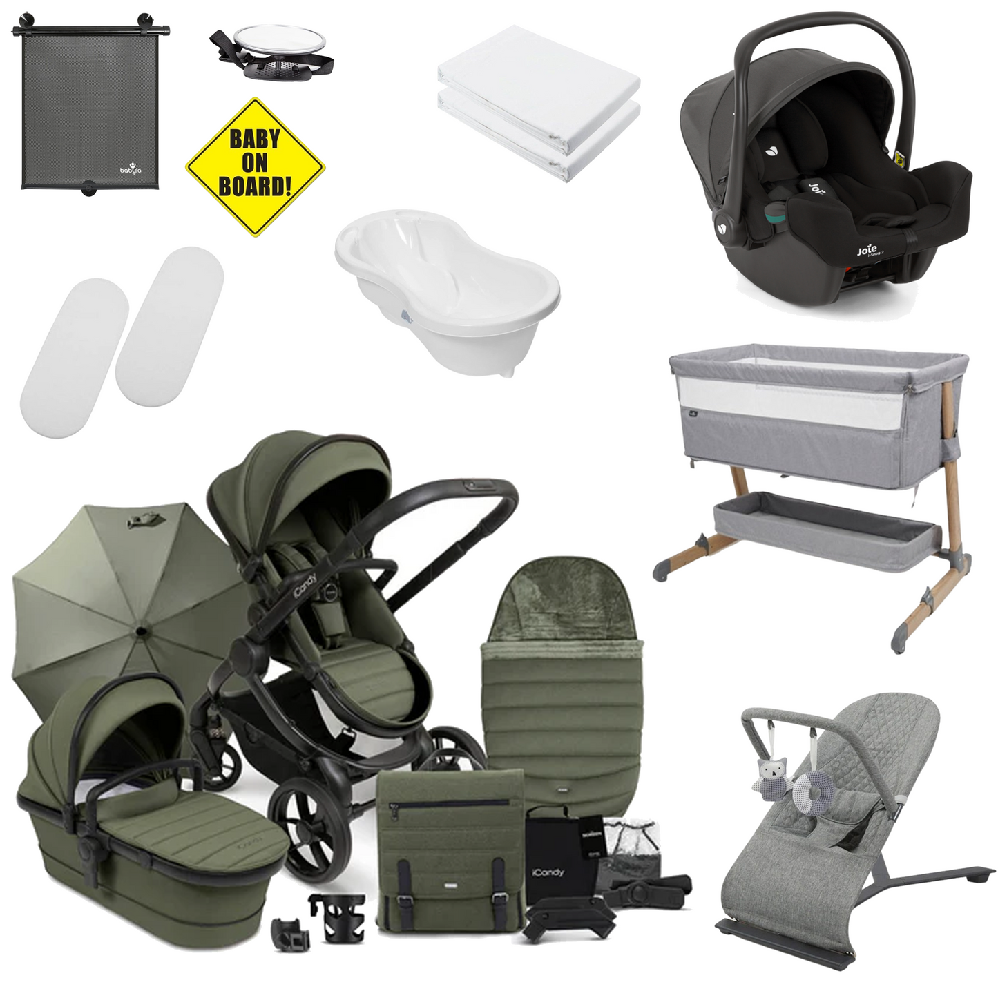 iCandy Peach 7 Complete Newborn Bundle
