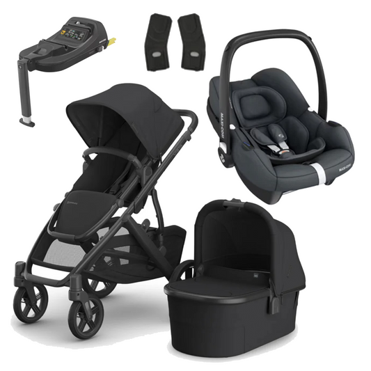 UPPAbaby Vista V3 Buggy with Maxi Cosi CabrioFix and Base