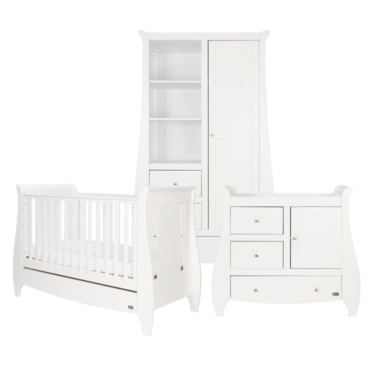 Tutti Bambini Katie Mini 3 Piece with Cot Bed, Dresser Changer and Wardrobe