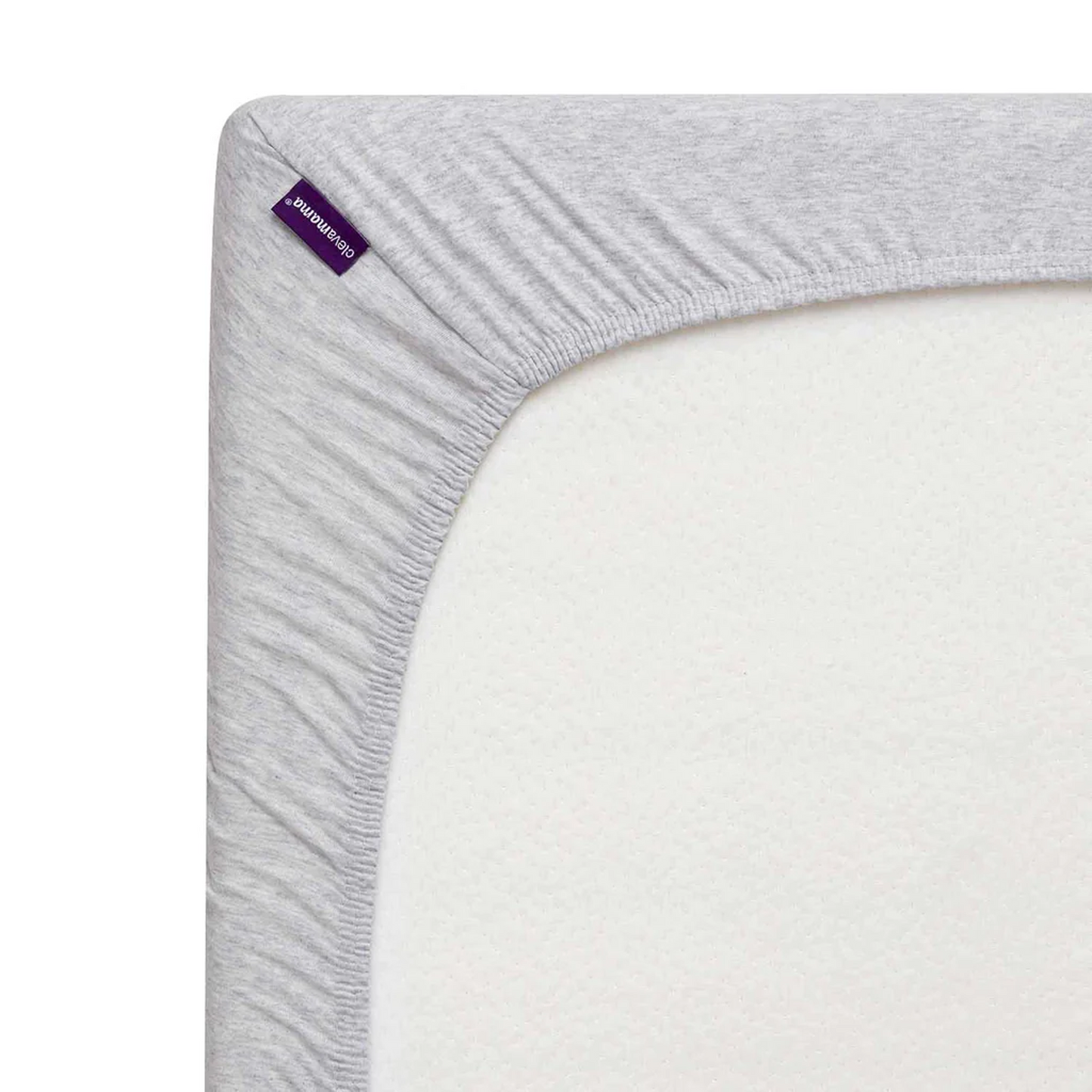 Clevamama Jersey Cotton Fitted Sheets One Size Cot & Cot Bed - 2 Pack