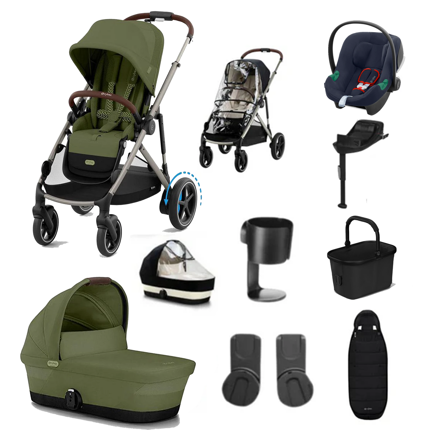 Cybex e-Gazelle S Bundle with Cybex Aton B2 & Base