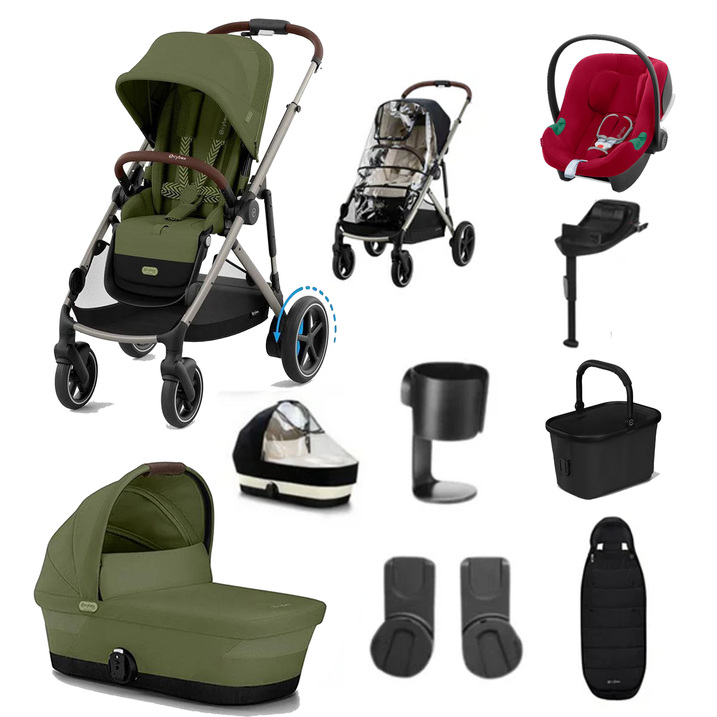 Cybex e-Gazelle S Bundle with Cybex Aton B2 & Base