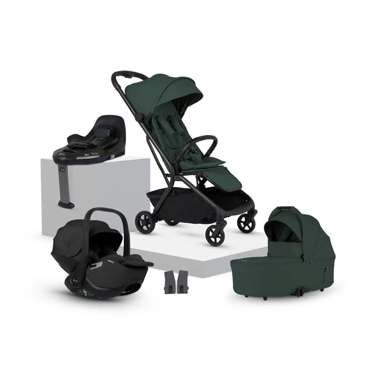 Silver Cross Nia Buggy with Silver Cross Glide 360 Car Seat and Base