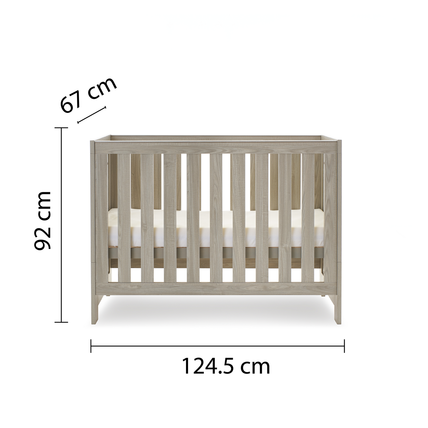 Obaby Nika Mini Cot Bed