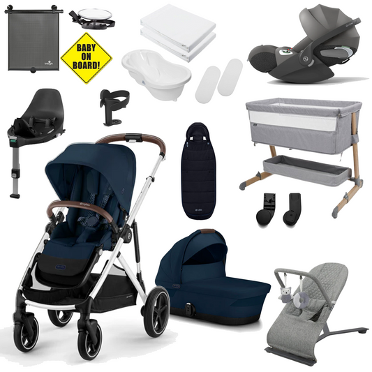 Cybex Gazelle S Newborn Bundle with Cybex Cloud T Car Seat
