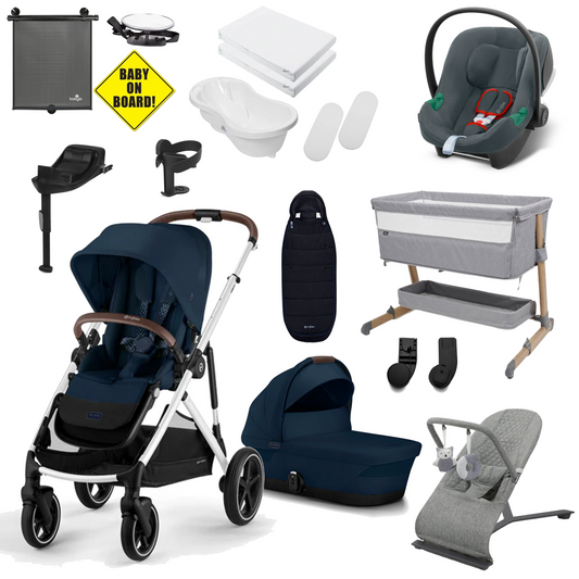 Cybex Gazelle S Newborn Bundle with Cybex Aton B2 Car Seat
