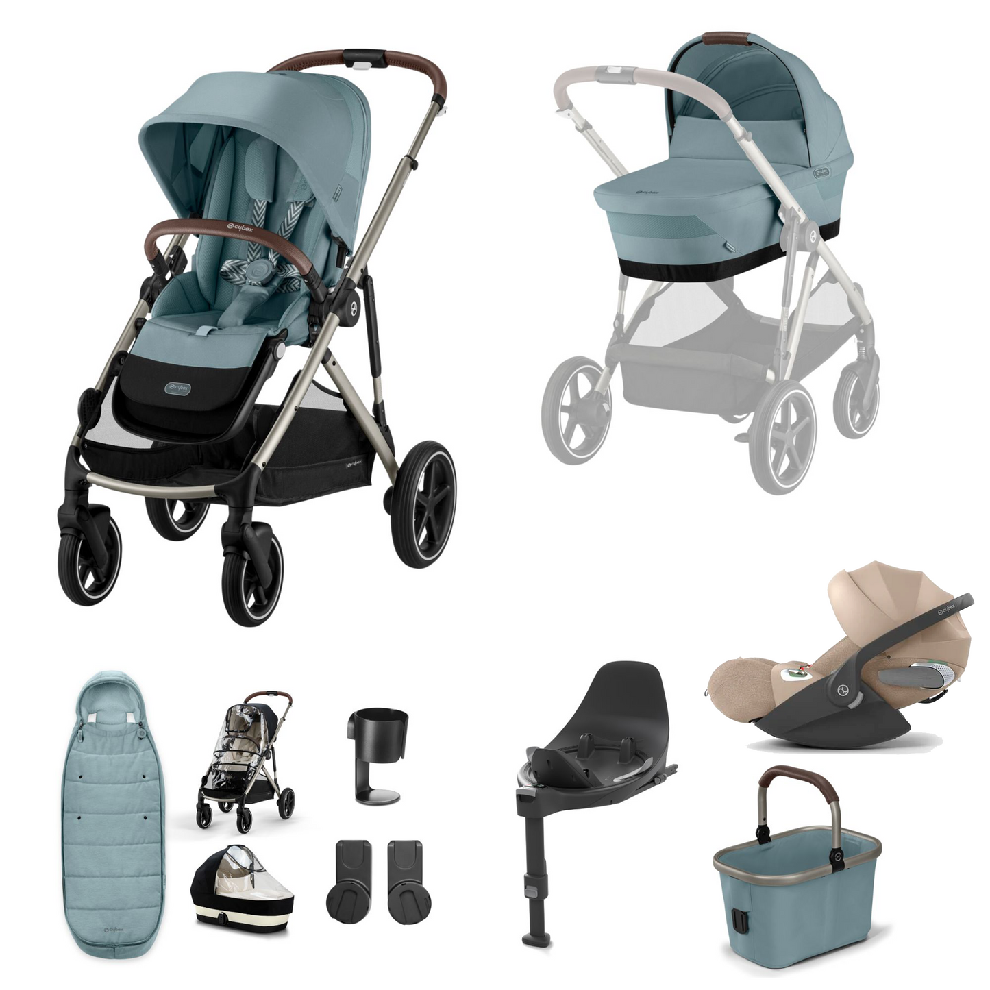 Cybex Gazelle S with Cloud T & Base T Bundle