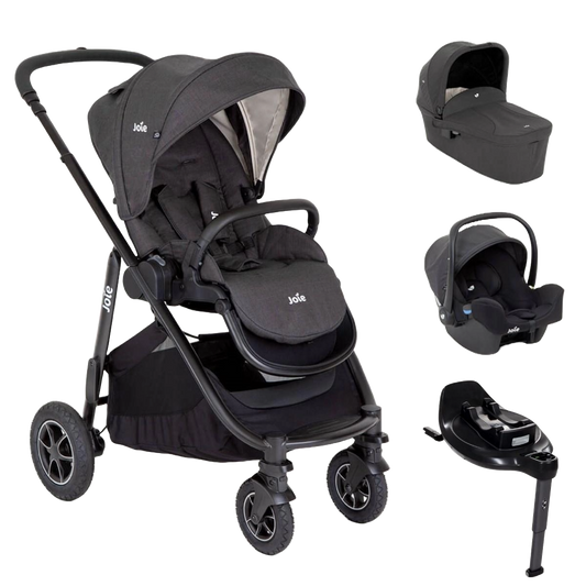 Joie Versatrax with Joie iSnug and Joie Encore Base