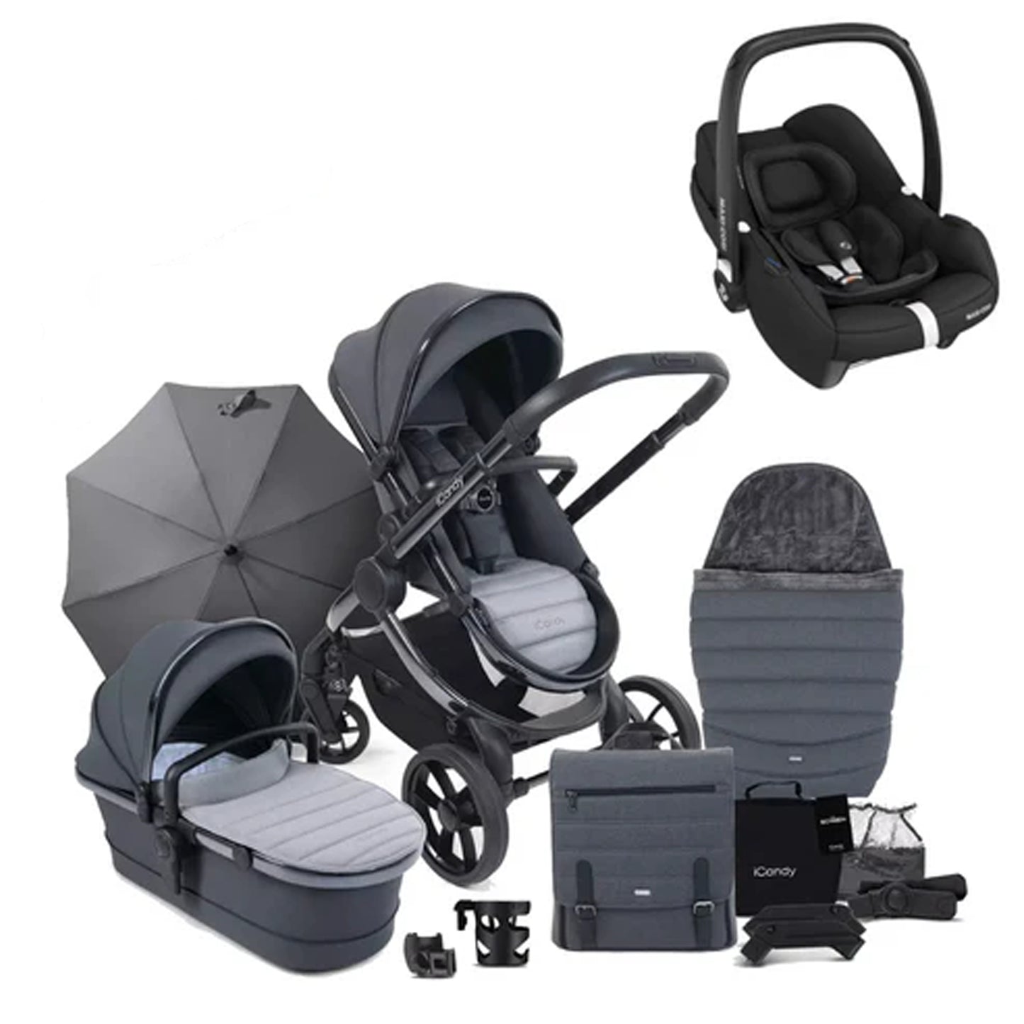 iCandy Peach 7 Complete Bundle with Maxicosi Cabriofix