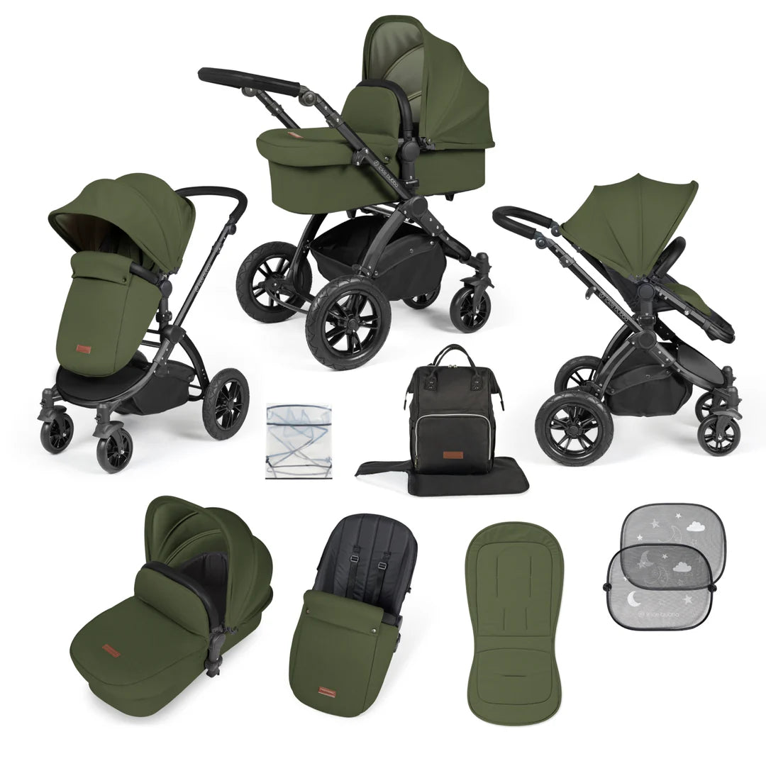 Ickle Bubba Stomp Luxe 2 in 1 Pushchair & Carrycot
