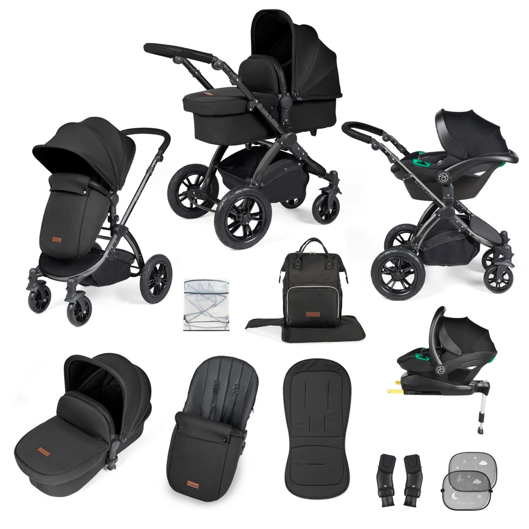 Ickle Bubba Stomp Luxe All in One with Stratus Car Seat & Isofix Base