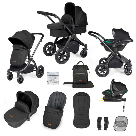 Ickle Bubba Stomp Luxe All in One with Stratus Car Seat & Isofix Base