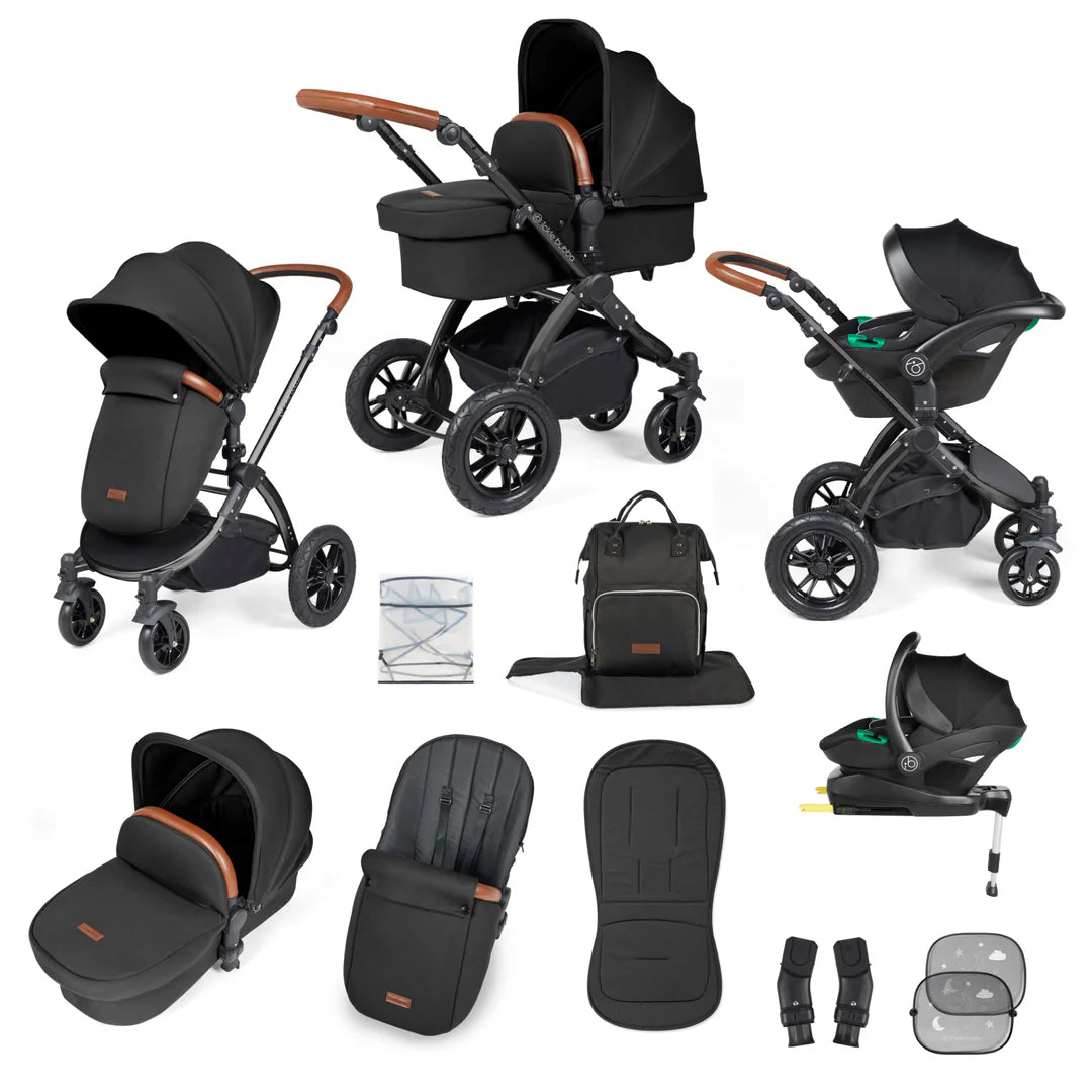 Ickle Bubba Stomp Luxe All in One with Stratus Car Seat & Isofix Base