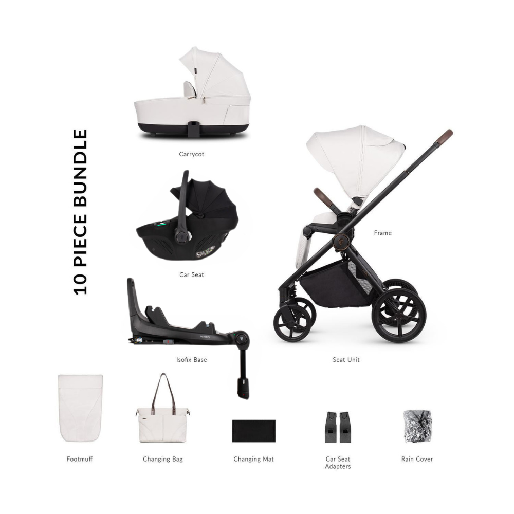 Venicci Claro 3 in 1 with Venicci Tiago 360 Car Seat