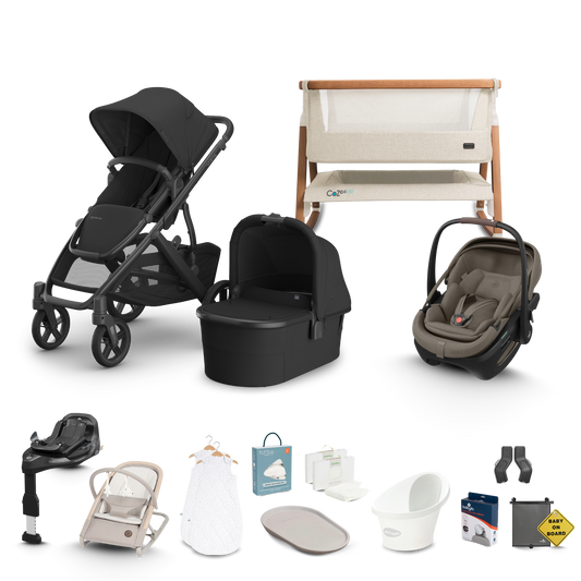 UPPAbaby Vista V3 - Complete Newborn Bundle with Maxi Cosi Pebble Pro 2 Travel System