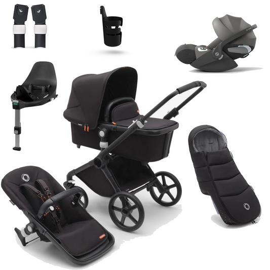 Bugaboo Fox Cub Essential Bundle with Cybex Cloud T and Base T