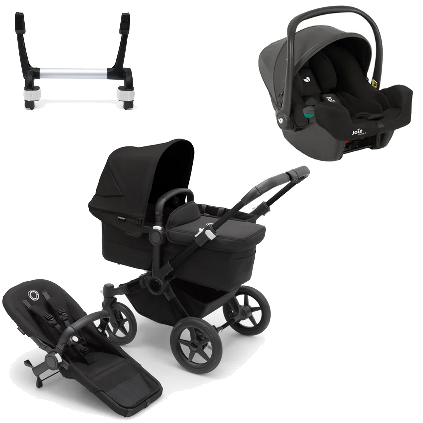Bugaboo Donkey 5 Mono (Single) with Joie iSnug