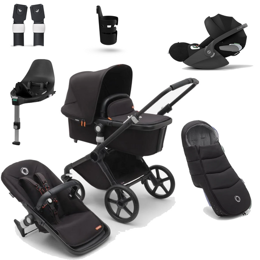 Bugaboo Fox Cub Essential Bundle with Cybex Cloud T and Base T