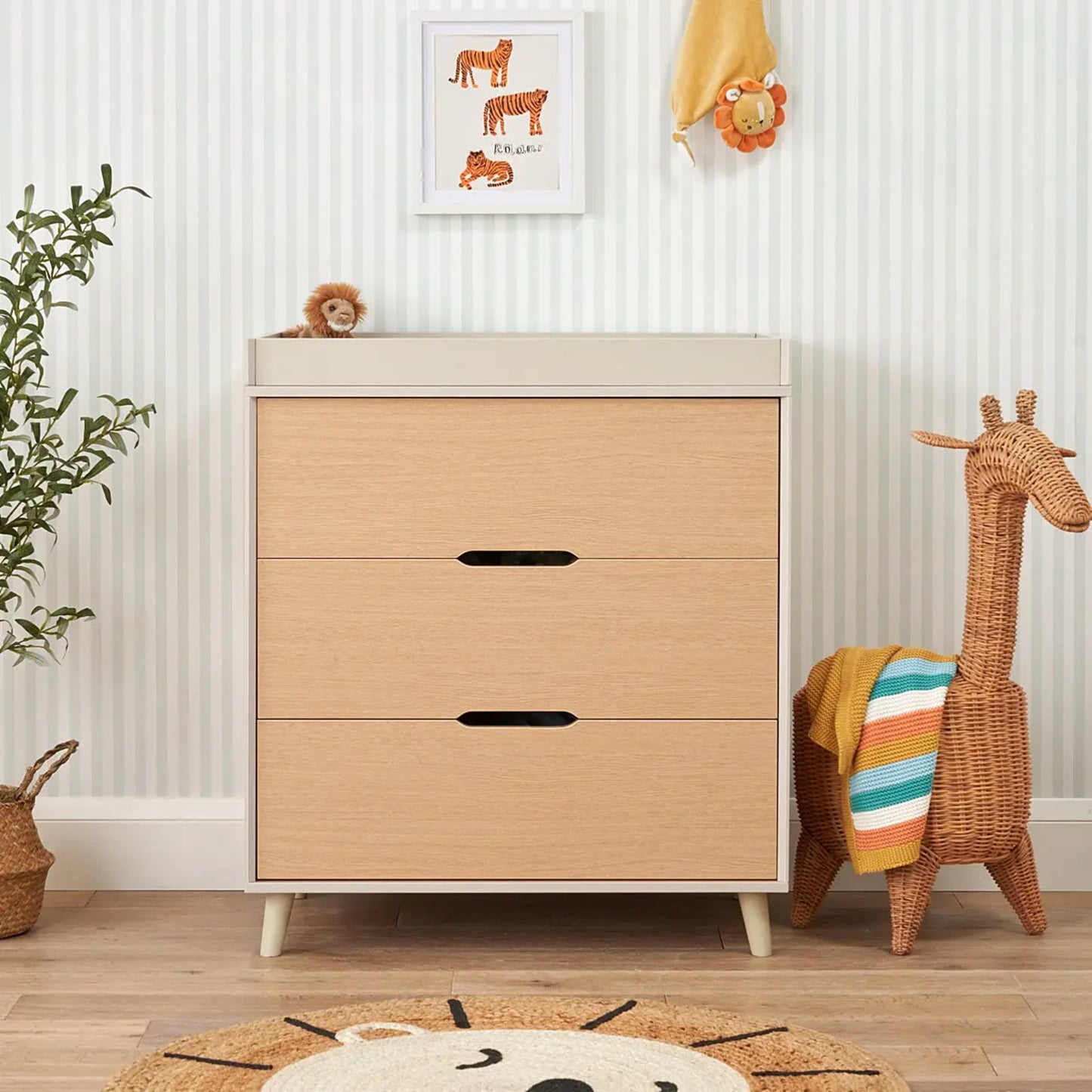 Tutti Bambini Fika 2 Piece with Cot Bed and Dresser