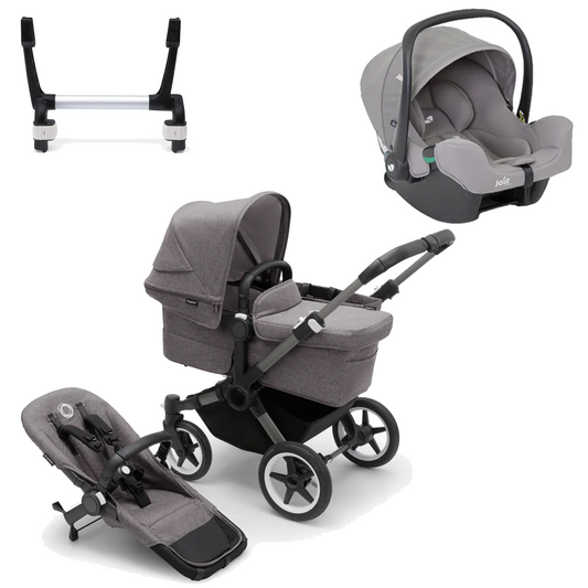 Bugaboo Donkey 5 Mono (Single) with Joie iSnug