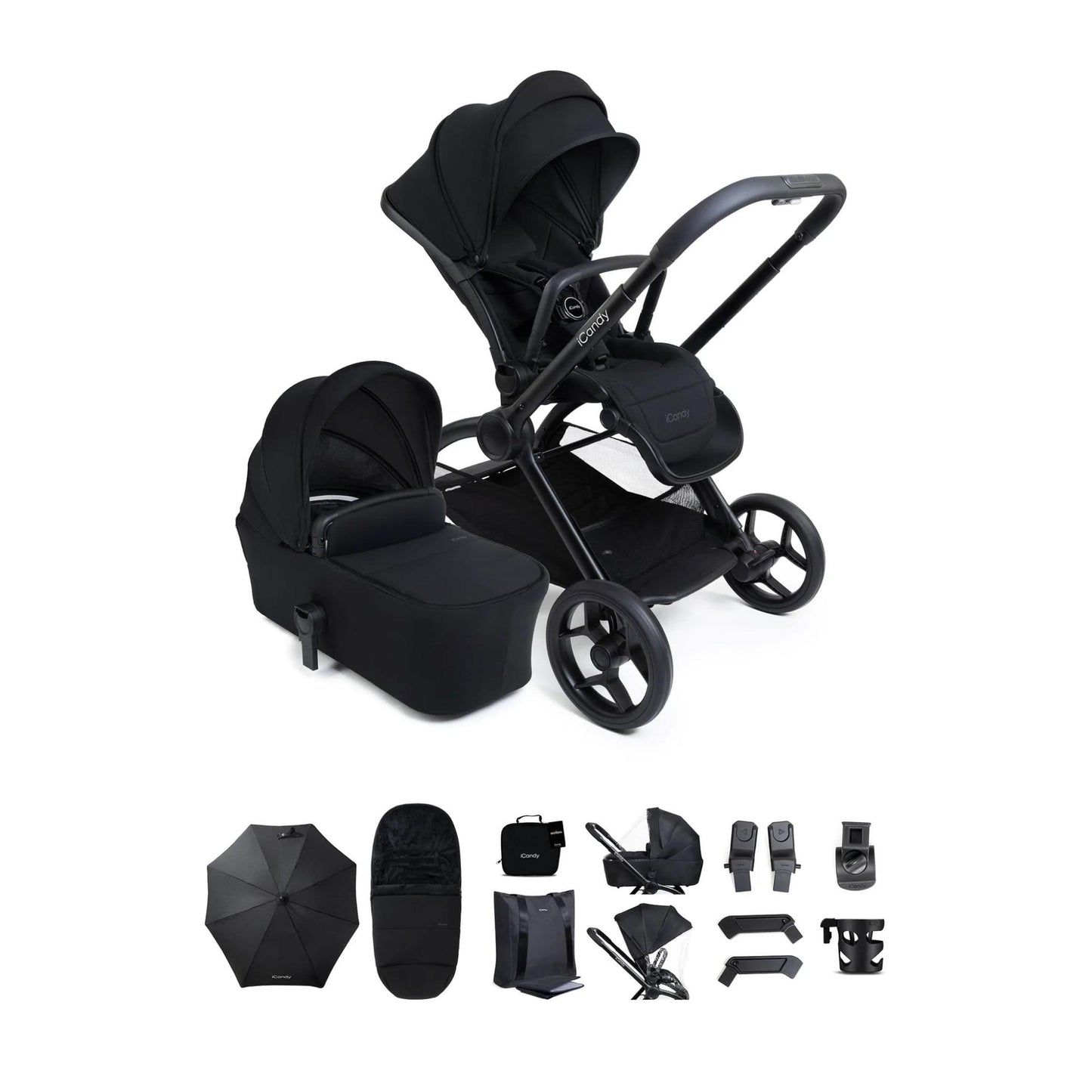 iCandy Core 2 Complete Bundle with iCandy Cocoon 360 Car Seat and Base